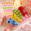 Fruit Squishy Gel Stress Ball Sensory Fidget Toy for Anxiety Relief Soft Squeeze Hand Therapy Toy for Kids & Adults